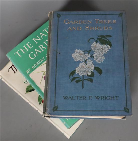Gardening - A large selection of mostly earlier / mid 20th century titles, including - Rohdes Herbs and Herb
